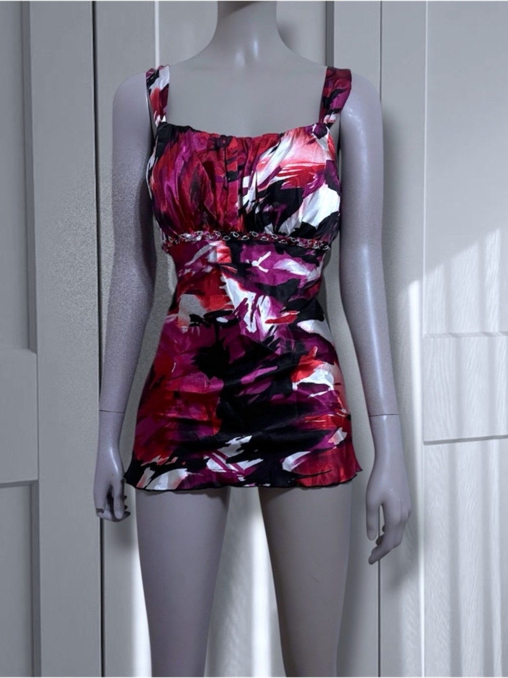 Multicolor Floral Print Blouse Top